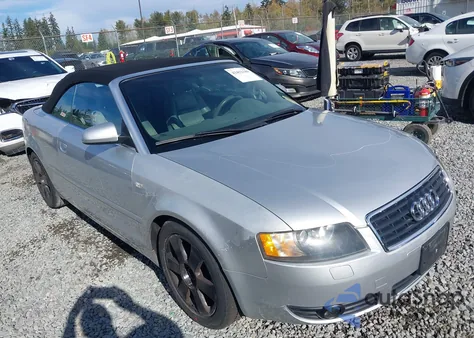 2005 Audi A4 1.8T from USA, damaged, VIN WAUAC48H35K001360